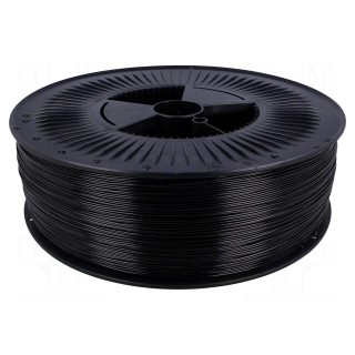Filament: ABS+ | Ø: 1.75mm | black | 230÷240°C | 2kg