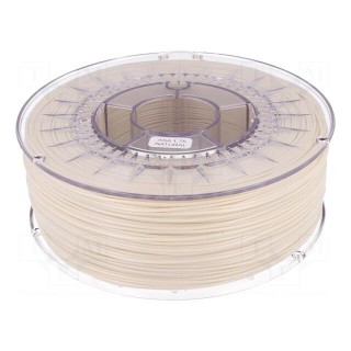 Filament: ASA | 1.75mm | natural | Printing temp: 230÷240°C | 1kg