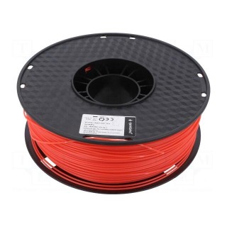 Filament: HIPS | 1.75mm | red | 1kg