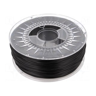 Filament: HIPS | Ø: 1.75mm | black | 230÷240°C | 1kg | soluble