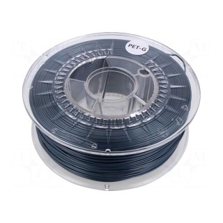 Filament: PET-G | Ø: 1.75mm | light steel | 220÷250°C | 1kg