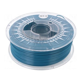 Filament: PET-G | 1.75mm | teal | 220÷250°C | 1kg | ±0,05mm