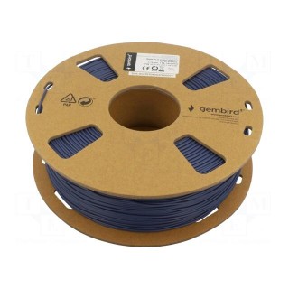 Filament: PLA-MATT | 1.75mm | navy blue | 190÷220°C | 1kg