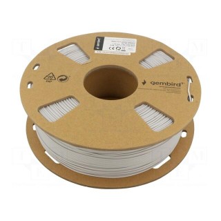 Filament: PLA-MATT | 1.75mm | slate grey | 190÷220°C | 1kg