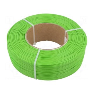 Filament: PLA | 1.75mm | green | 185÷225°C | 1kg | Table temp: 40÷60°C