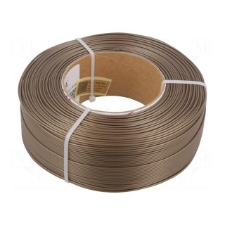 Filament: PLA | 1.75mm | pearl gold | 185÷225°C | 1kg | ROSA-4172