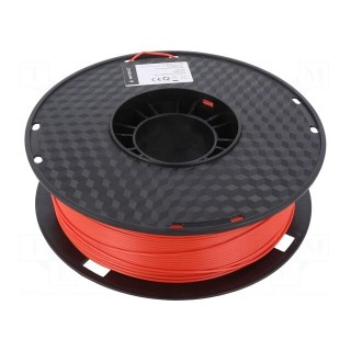 Filament: PLA+ | 1.75mm | red | 195÷235°C | 1kg