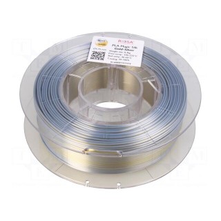 Filament: PLA Magic Silk | 1.75mm | gold-sliver | 195÷225°C | 300g
