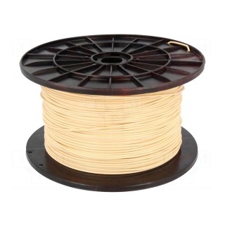 Filament: PLA | Ø: 1.75mm | beige | 200÷235°C | 1kg