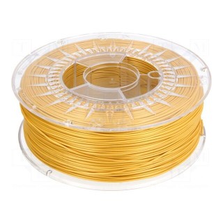 Filament: PLA | Ø: 1.75mm | golden | 200÷235°C | 1kg