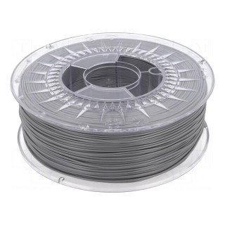 Filament: PLA | Ø: 1.75mm | grey | 200÷235°C | 1kg