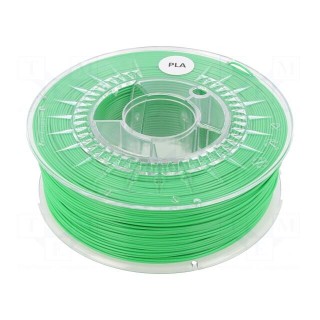 Filament: PLA | Ø: 1.75mm | light green | 200÷235°C | 1kg