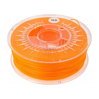 Filament: PLA | Ø: 1.75mm | orange (bright) | 200÷235°C | 1kg
