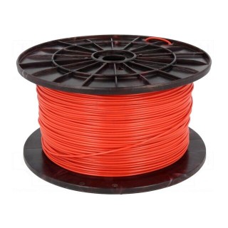 Filament: PLA | Ø: 1.75mm | red | 200÷235°C | 1kg