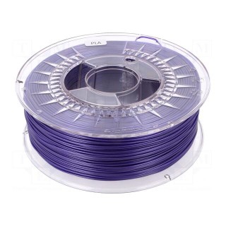 Filament: PLA | 1.75mm | violet | 200÷235°C | 1kg | ±0,05mm