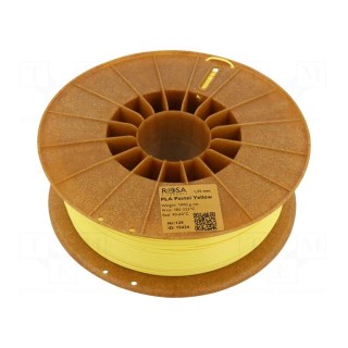 Filament: PLA Pastle | 1.75mm | yellow | 185÷225°C | 1kg