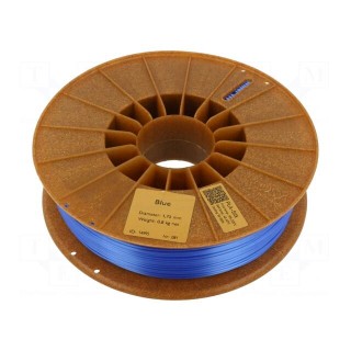 Filament: PLA SILK | 1.75mm | blue | 195÷225°C | 800g