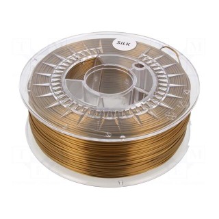 Filament: SILK | Ø: 1.75mm | bronze | 225÷245°C | 1kg