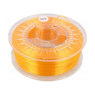Filament: SILK | Ø: 1.75mm | orange (bright) | 225÷245°C | 1kg