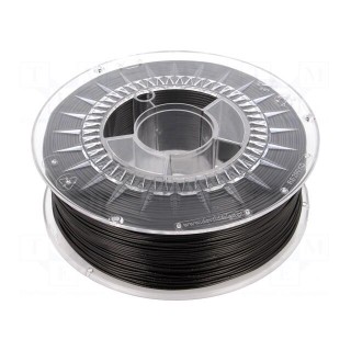 Filament: TPU | Ø: 1.75mm | black | 210÷230°C | 1kg | Table temp: 20÷80°C