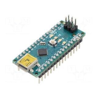 Arduino | ICSP,pin strips,USB B mini | 20MHz | 3.3÷5VDC | UART
