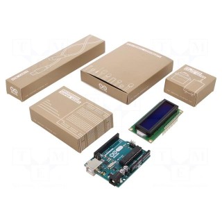 Arduino | pin strips,ICSP,USB B,power supply | 5VDC | ATMEGA328