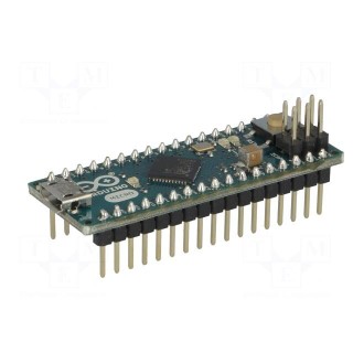 Arduino | ICSP,pin strips,USB B micro | ATMEGA32U4