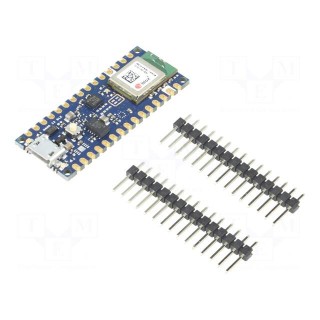 Arduino Pro | pin strips,USB micro | 64MHz | 3.3VDC | I2C,SPI,USART