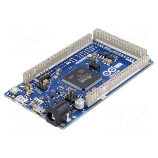 Arduino | pin strips,ICSP,USB B micro x2,power supply | SAM3X8E