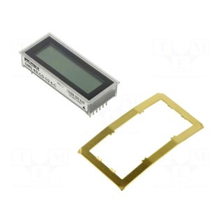 Voltmeter | digital,mounting | -2÷2V | on panel | LCD | 4,5 digit | 5VDC