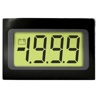 Voltmeter | digital,mounting | 0÷200mV | on panel | LCD | 3,5 digit