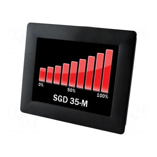 Meter | on panel | digital | VDC: 0÷40V | 96x78.5mm | 70.1x52.7mm