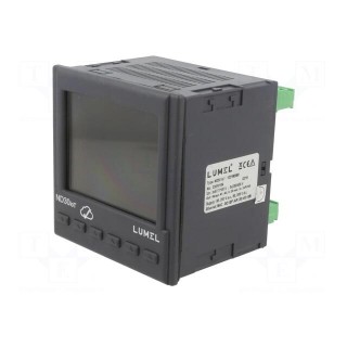 Meter: network parameters | digital,mounting | LCD TFT 3,5" | 1A,5A