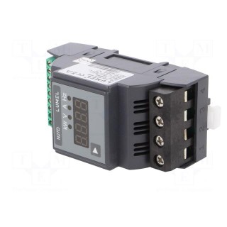 Meter: network parameters | for DIN rail mounting | LED | N27D | 500V