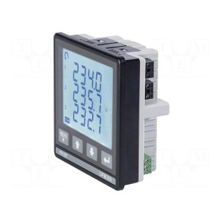 Meter | on panel | digital | Network: three-phase | Interface: RS485