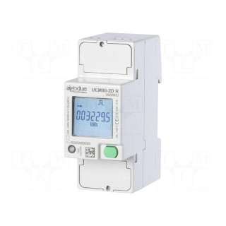 Electric energy meter | 230V | 80A | Network: single-phase | 50÷60Hz