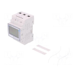 Electric energy meter | 230/400V | 65A | Network: three-phase | IP51