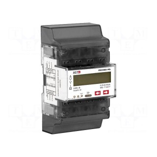Electric energy meter | 230/400V | 100A | Network: three-phase