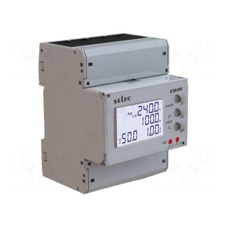Counter | digital,mounting | for DIN rail mounting | LCD | 85÷265VAC