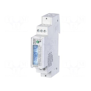 Electric energy meter | 40A | Network: single-phase | 50÷60Hz | IP51