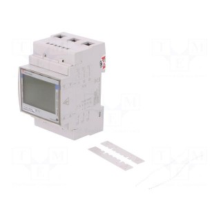 Electric energy meter | 230/400V | 65A | Network: three-phase | IP51