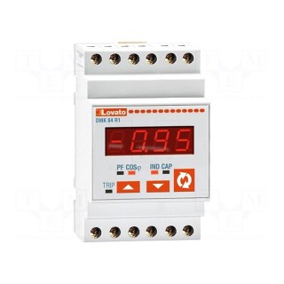 Meter | for DIN rail mounting | digital | True RMS | 50÷60Hz | LED