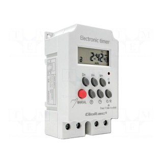 Programmable time switch | for DIN rail mounting | LCD | 50÷60Hz