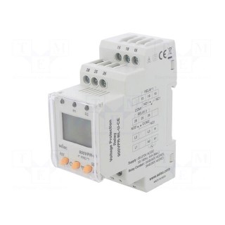 Meter: relay | digital | for DIN rail mounting | LCD | 3 digit