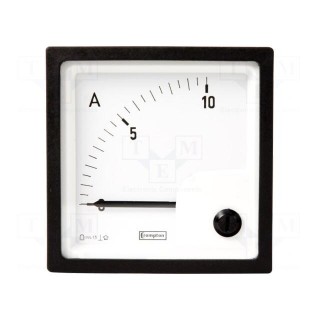 Ammeter | on panel | I DC: 0÷200A | Class: 1.5 | 48x48mm