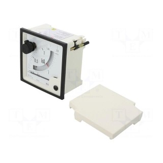 Amperometer | analogue | mounting | on panel | Class: 1,5 | Iin: 5/6/10A