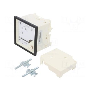 Amperometer | analogue | mounting | on panel | I AC: 0÷60A | True RMS