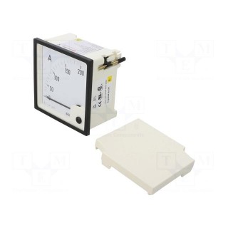 Amperometer | analogue | mounting | on panel | I AC: 0÷200A | True RMS