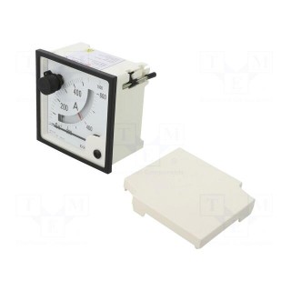 Amperometer | analogue | mounting | on panel | Class: 1,5 | 96x96mm