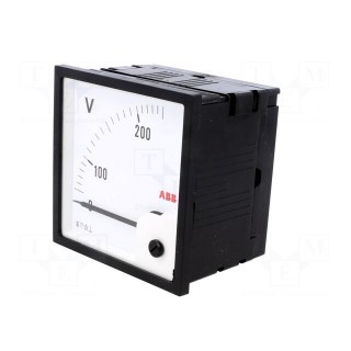 Voltmeter | on panel | 0÷250V | Class: 1.5 | 96x96mm | VLM-1/96
